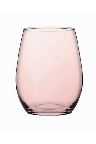 Paşabahçe Amber Pink 6-Piece Soft Drink Cup - 350 Cc