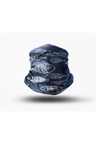 Giant Stride Scuba Tube Fish Bone White