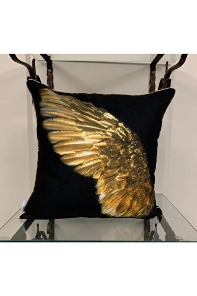 KIRLENTİM غطاء وسادة E625 مطبوع رقميًا على الوجهين مع حواف مضلعة