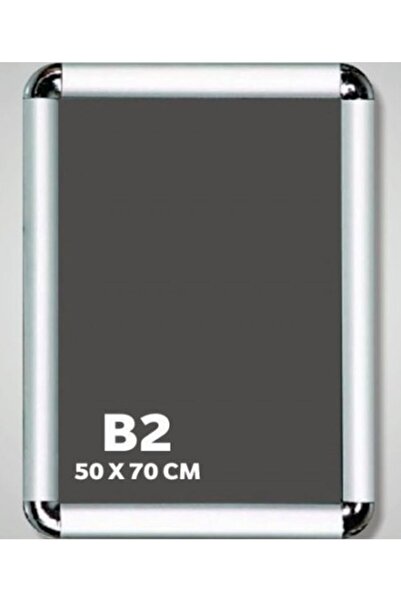 Alüminyum B2 50x70cm Çerçeve 1 Adet Rondo Köşe Aç Kapa Açılır Kapanır