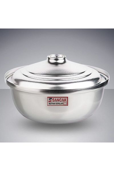 sancak mutfak Aluminum Helvane Camping Pot 26 Cm With Lid