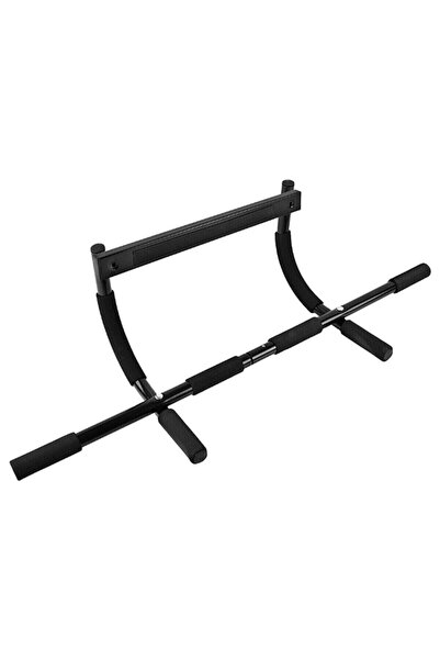 Leyaton Siyah Multifonksiyonel Kapı Barfiksi Barı Mekik & Şınav Çekme Spor Eg...