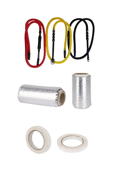 AVO-CATTO Nargile Rulo Folyo - 5 Adet Tek Kullanımlık Marpuç-nargile Bandı Set Takım