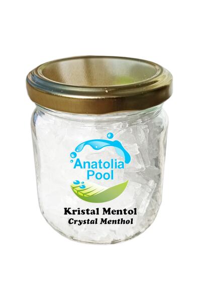 Anatolia Pool Sauna Buhar Esansı Mentol Kristal 50 Gram ( Sauna Essence Menth...