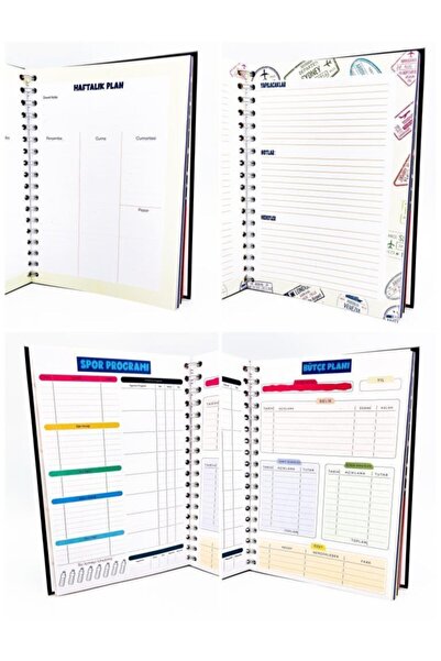 EFBUTİK It's Worth It - Ringed Planner Notebook Agenda