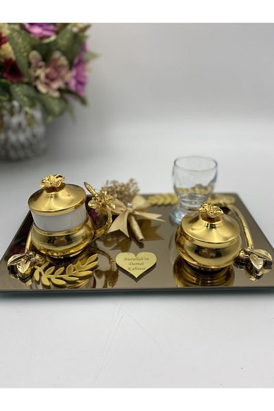 AŞİR Square Groom's Coffee Cup
