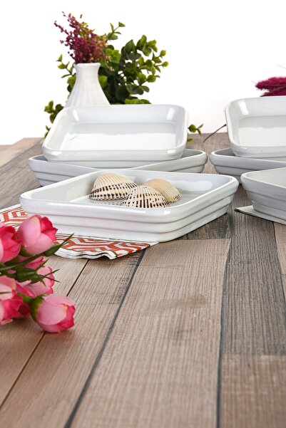 Evim Sepette 15x15 Pasta Servis Tabağı