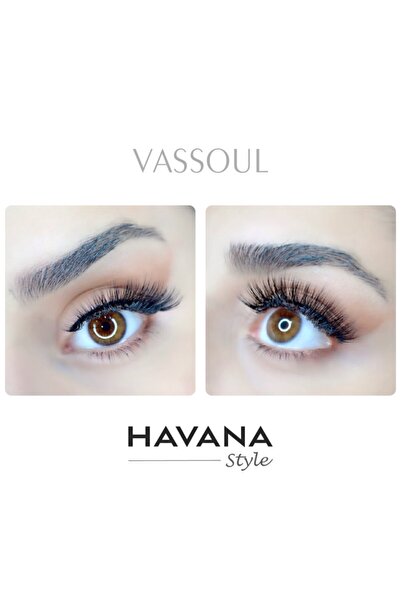 Vassoul Havana Takma Ipek Kirpik 100% Handmade Of Premium Korea