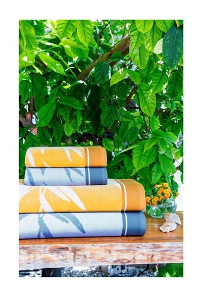 Özdilek Σετ Τουρκικού Μπάνιου Reeds Best Mustard Grey