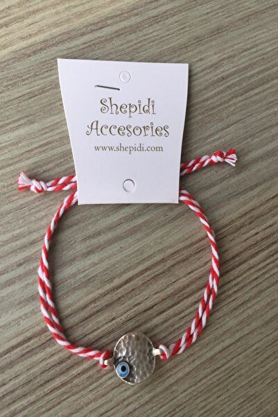 Shepidi El Yapımı Gümüş Marteniçka Şans Bilekliği