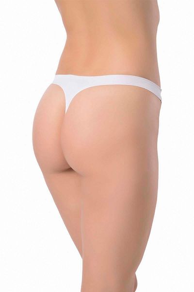 bonbonetti chocolate baby&kids Women's White 3-Piece Laser Cut Thong Panties