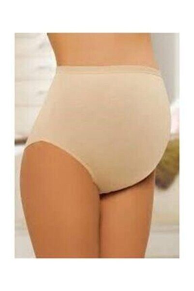 bejamonti Chiloți pentru gravide din bumbac cu talie înaltă, 3 piese, nud, 540