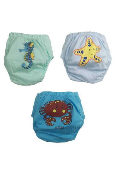 bejamonti Baby Boy Training Pants 3-pack