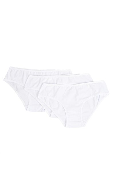 bejamonti Pachet de 3 chiloți negri pentru femei, 100% bumbac