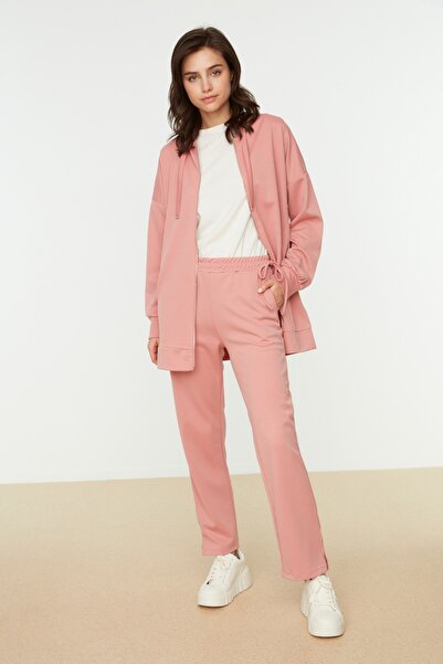 Trendyol Modest Sweatsuit Set - Pink - Regular