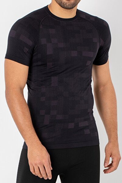 kingspearl Men's Lightweight Running Short Sleeve Seamless Sports T-Shirt