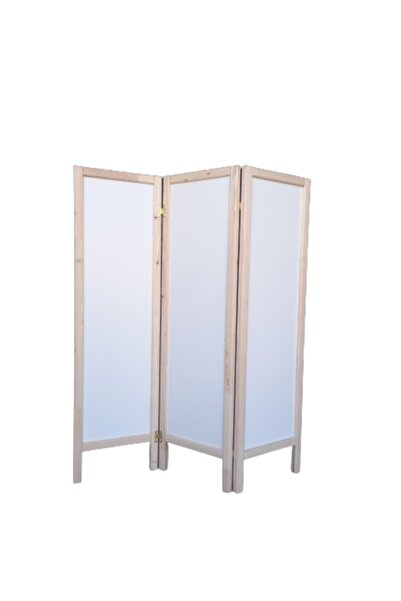 sdf kereste Ahşap Paravan, Katlanabilir, 3 kanatlı