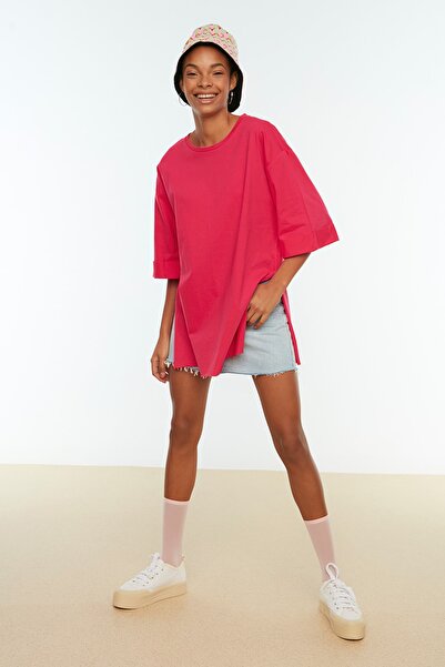 Trendyol Collection T-Shirt - Pink - Regular