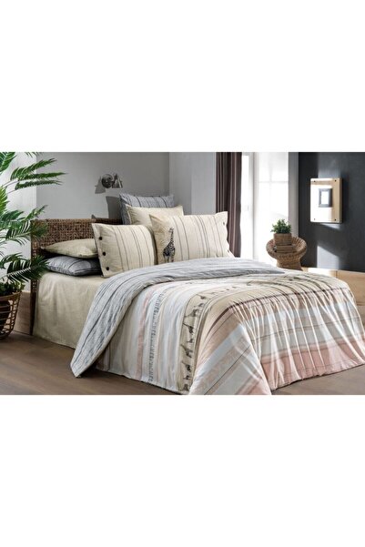 Sarev Luanda Fancy Poplin Tek Kişilik Nevresim Takımı