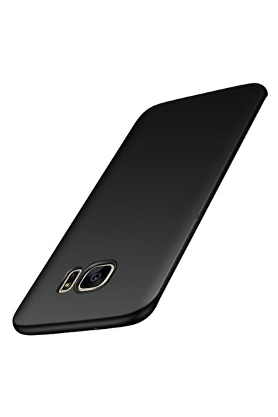 Molly Galaxy S7 Edge Uyumlu Siyah Mat Silikon Kılıf