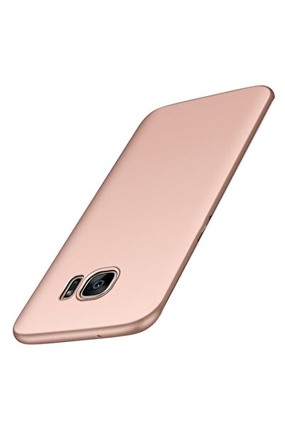 Molly Galaxy S7 Edge Uyumlu Rose Mat Silikon Kılıf