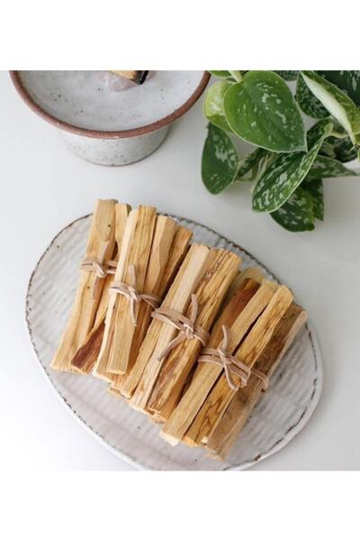 Genel Markalar Palo Santo 5'li Sertifikalı Peru Ağaç Tütsü(5 Adet Stick Tütsü...