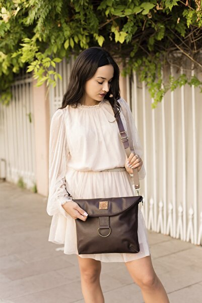 volk Genuine Leather Women's Shoulder and Backpack - V-b-cn-047, Width:35, Length:25/40