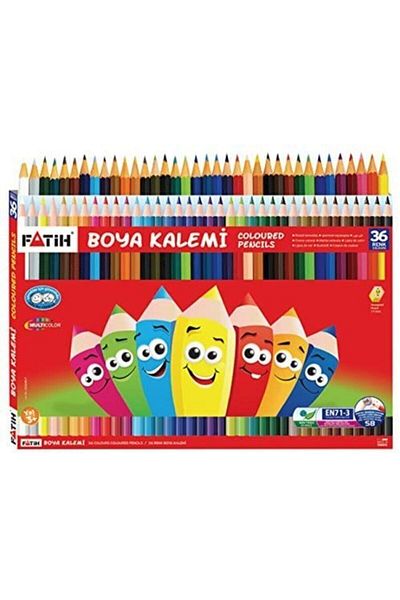 Fatih 36 Colors Dry Paint - Full Size