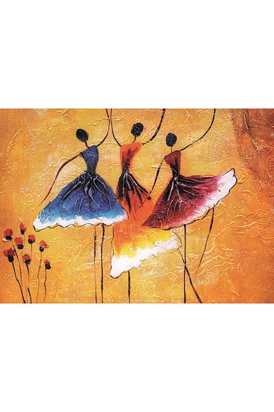 Nova Puzzle Nova 1500 Piece Dancing Girls Mini Puzzle - Yung Chao Chen