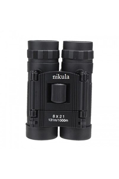 Nikula 8x21 Kauçuk Kaplama Askeri Renk Cep Boy Mini Dürbün
