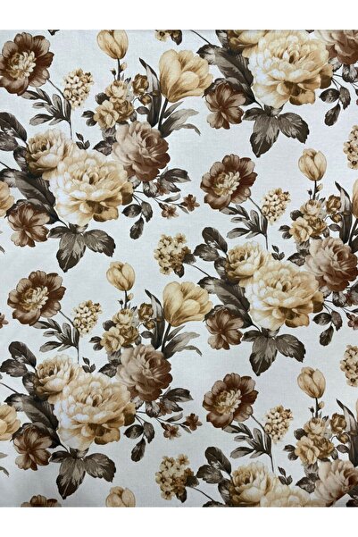 Enesar Home Çiçek Desenli Döşemelik Kumaş 11 Çiçekli Kumaş