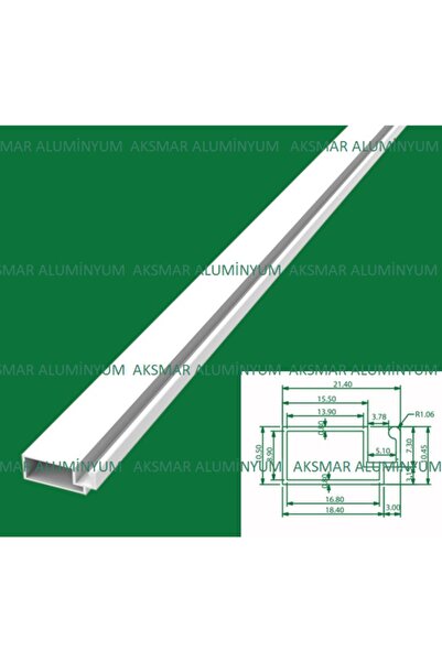 AKSMAR Aluminyum Sineklik Profili 10x20 Ve Aksesuar Seti Ekonomik