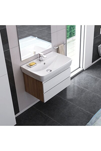 TURKUAZSERAMİK Turkuaz Cerastyle Duru Etajer Uyumlu Lavabo 60*40 Cm