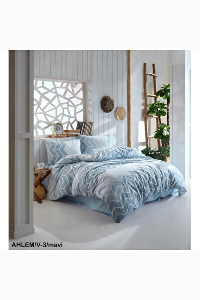 Kristal Ahlem Mavi Двоспальний комплект з капітоне 220x230 для всіх сезонів