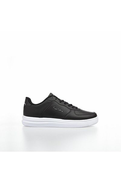 Pierre Cardin PC-10148 Black / White Men's Bonded Needle Printed Sports Shoes