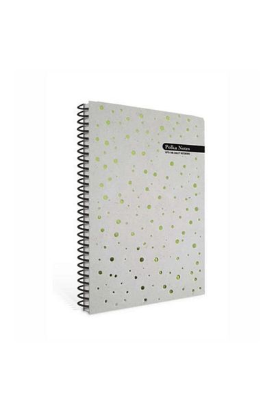 Gıpta Polka 17x24 Notes Spiral Checked Hard Cover 120 Sheets Notebook