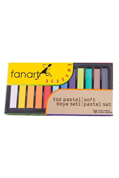 Fanart-Artdeco Toz Pastel 12 'li