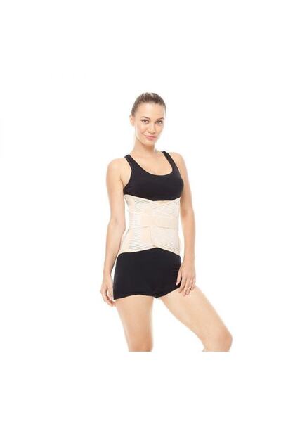 ORLEX Lumbosakral Korse Çelik Balenli Bel Korsesi Fıtık Standart Bedenli (mis...