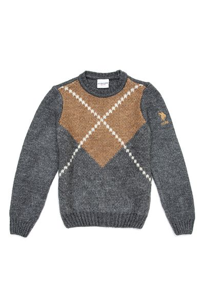 U.S. Polo Assn. Pulover pentru băiat gri
