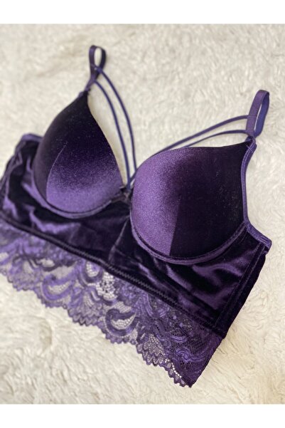 Betimoda Dámská sada stahovacích šňůrek – fialová a lilková barva