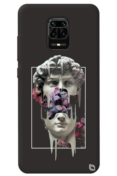 WANNA PROTECT Xiaomi Redmi Note 9 Pro Black Color Premium Silicone Phone Case...