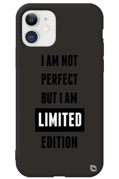 WANNA PROTECT iPhone 11 Black Color Premium Velvet Inside Limited Patterned S...