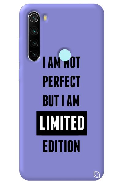 WANNA PROTECT Xiaomi Redmi Note 8 Lilac Color Premium Velvet Inside Limited P...
