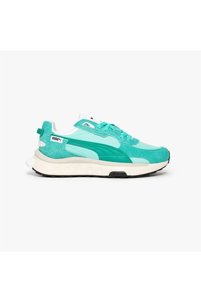 Green womens puma shoes best sale