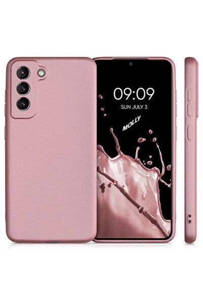 Molly Galaxy S21 Fe Uyumlu Rose Guardian Mat Silikon Kılıf
