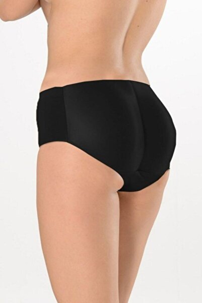 bejamonti Slip pentru modelarea feselor pentru femei negre - Decupaj pop-up