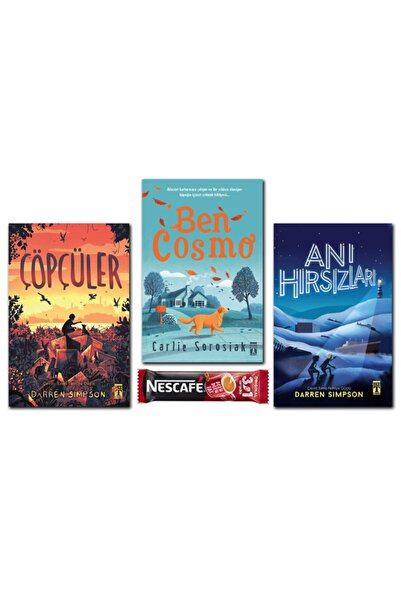 Genç Timaş Çöpçüler - Anı Hırsızları - Ben Cosmo Set 3 Kitap