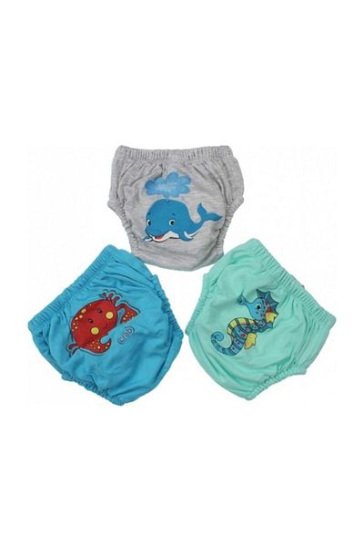Momslab Pantaloni drăguți de antrenament din 3 piese pentru bebeluși