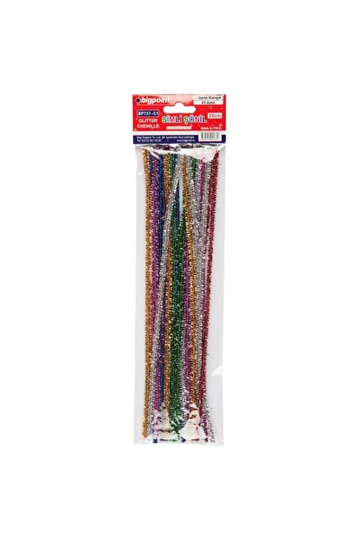 Bigpoint Simli Şönil 30 Cm 7 Renk / 25'li Poşet