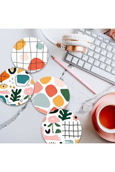 instababyrooms قاعدة أكواب القهوة الخشبية المطبوعة الرقمية من سلسلة Home موديل 001